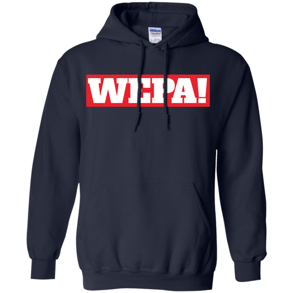 Wepa! Pullover Hoodie 8 oz - PR FLAGS UP