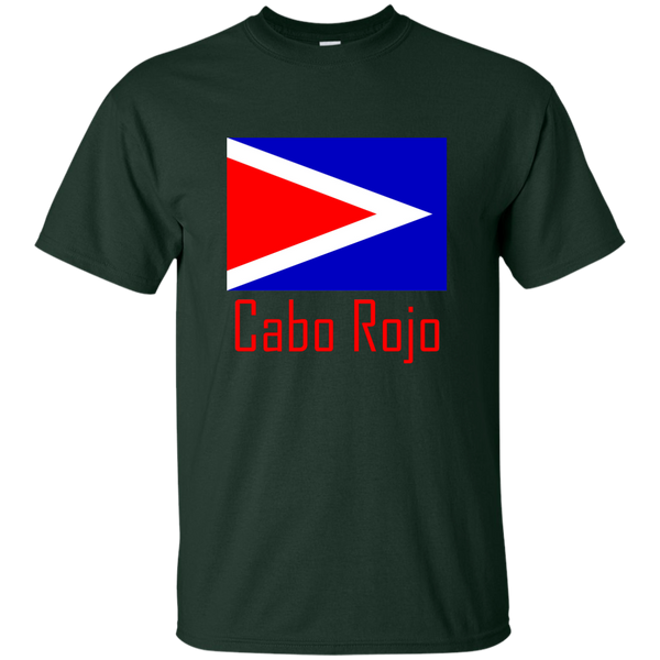 Cabo Rojo Flag G200 Gildan Ultra Cotton T-Shirt - PR FLAGS UP
