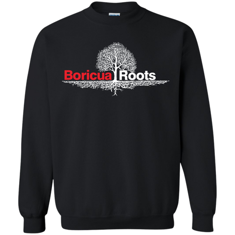 Roots Printed Crewneck Pullover Sweatshirt  8 oz - PR FLAGS UP