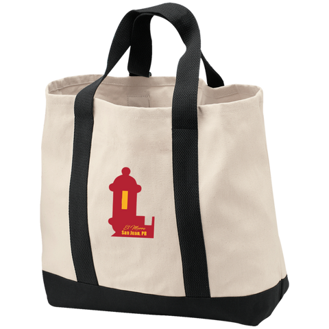 El Morro 2-Tone Shopping Tote - PR FLAGS UP