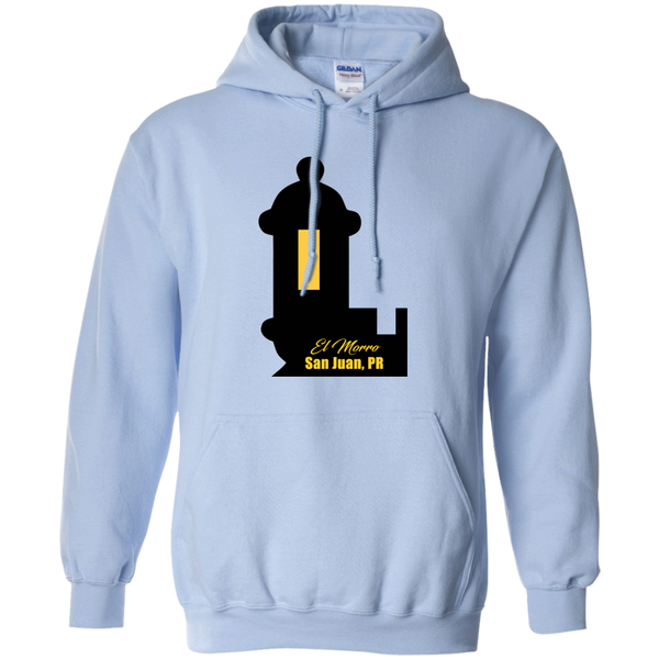 El Morro 2 Pullover Hoodie 8 oz - PR FLAGS UP