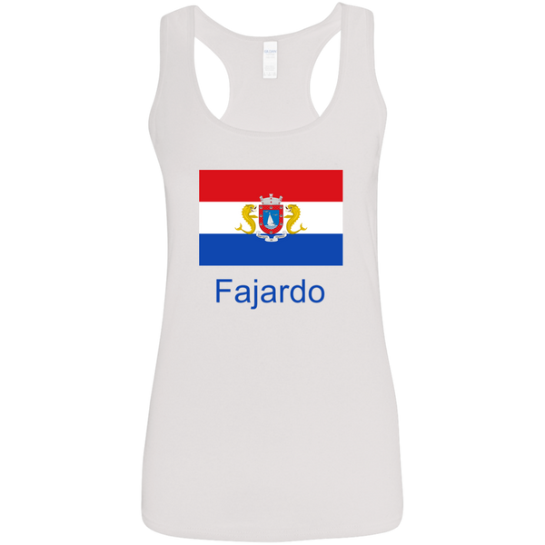 Fajardo Flag G645RL Ladies' Softstyle Racerback Tank