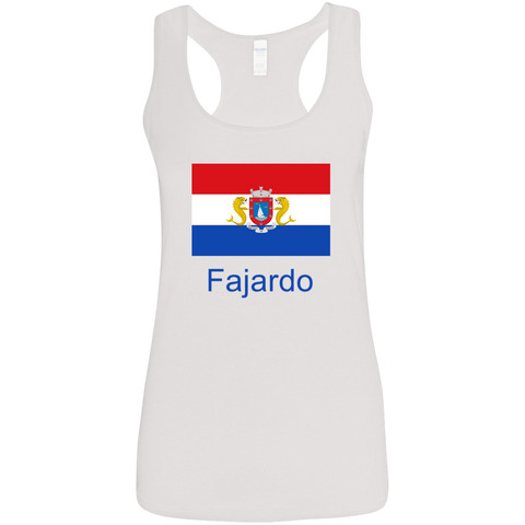 Fajardo Flag G645RL Ladies' Softstyle Racerback Tank