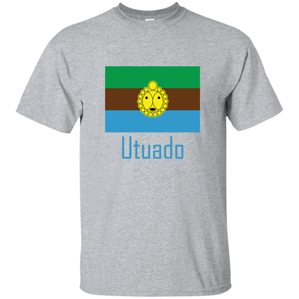 Utuado G200 Gildan Ultra Cotton T-Shirt - PR FLAGS UP