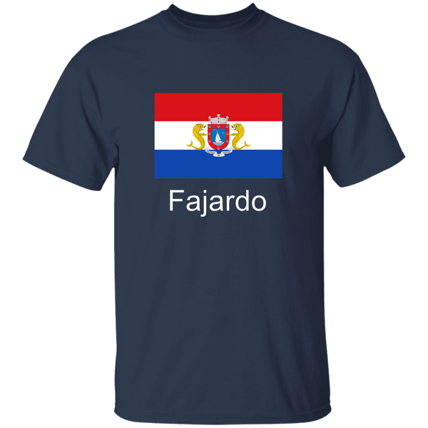 Fajardo Flag WL G500B Youth 5.3 oz 100% Cotton T-Shirt