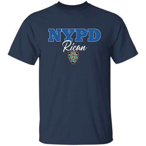 NYPD Rican G500 Gildan 5.3 oz. T-Shirt
