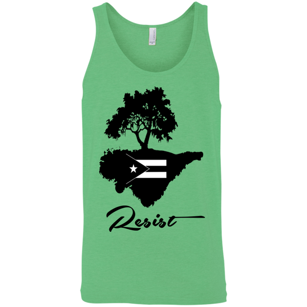 Resist 3480 Bella + Canvas Unisex Tank - PR FLAGS UP