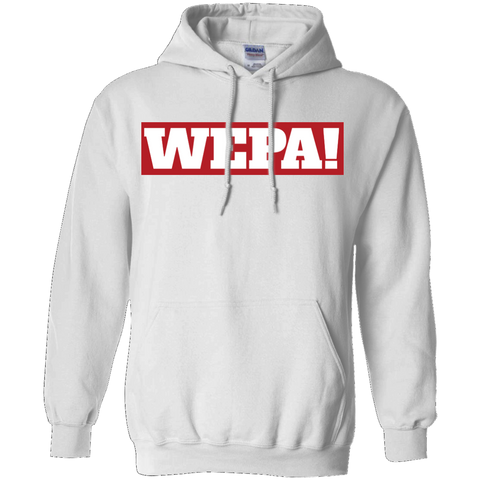 Wepa! Pullover Hoodie 8 oz - PR FLAGS UP