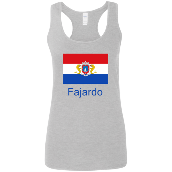 Fajardo Flag G645RL Ladies' Softstyle Racerback Tank