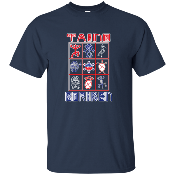Taino Boriken Youth Custom Ultra Cotton Tee - PR FLAGS UP