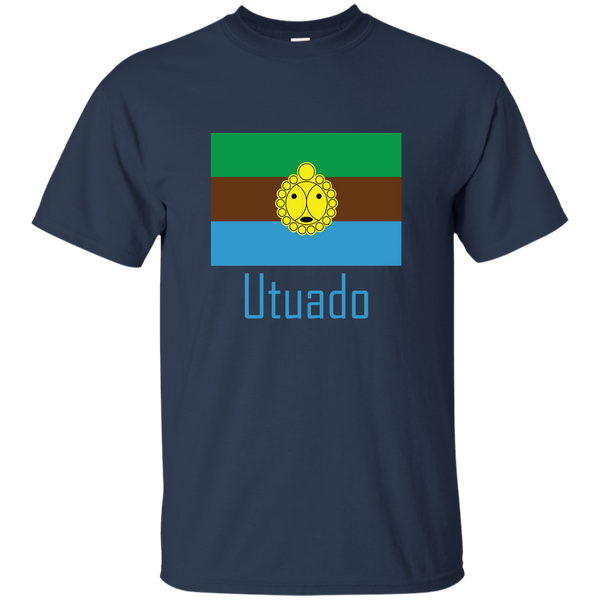 Utuado G200 Gildan Ultra Cotton T-Shirt - PR FLAGS UP