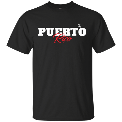 Puerto Rico Script 1 Ultra Cotton T-Shirt - PR FLAGS UP