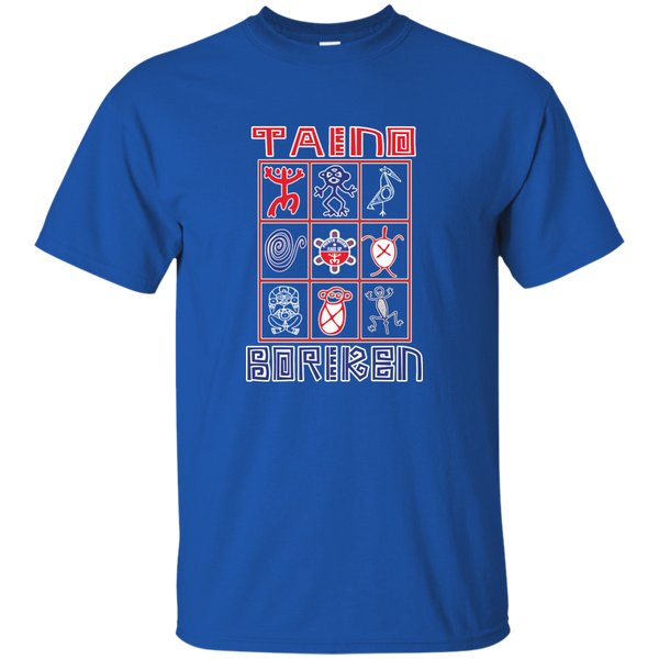 Taino Boriken Youth Custom Ultra Cotton Tee - PR FLAGS UP