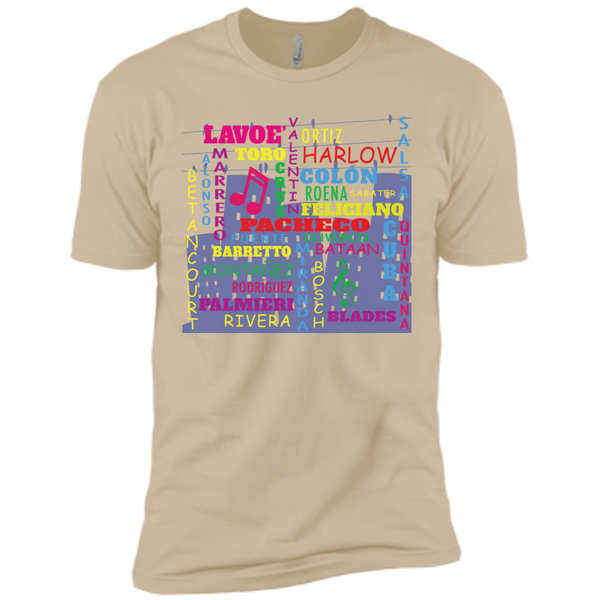 The Salsa All Stars NL3600 Next Level Premium Short Sleeve T-Shirt - PR FLAGS UP
