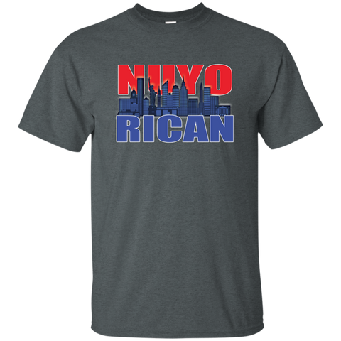 NuyoRican 2 Custom Ultra Cotton T-Shirt - PR FLAGS UP