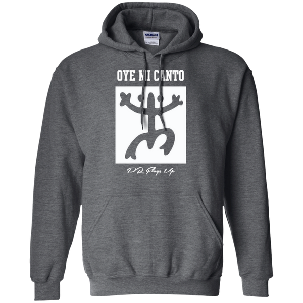 Oye Mi Canto El Coqui Pullover Hoodie 8 oz - PR FLAGS UP