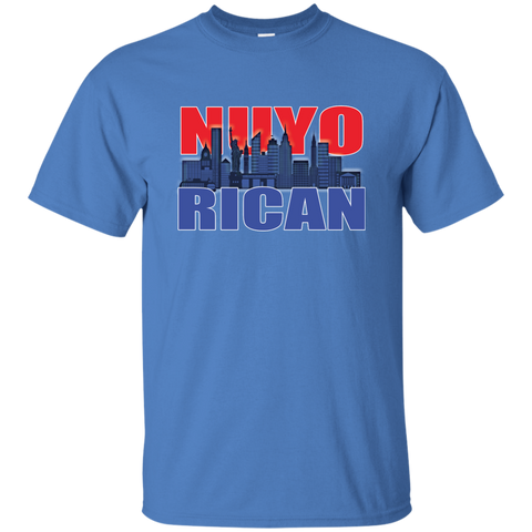 NuyoRican 2 Youth Custom Ultra Cotton Tee - PR FLAGS UP