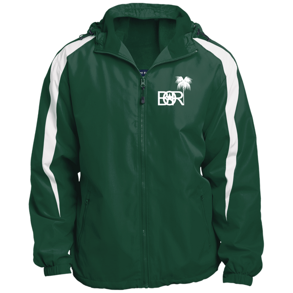 Bori JST81 Sport-Tek Fleece Lined Colorblocked Hooded Jacket