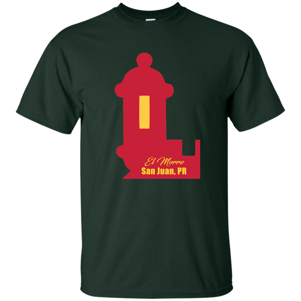 El Morro Custom Ultra Cotton T-Shirt - PR FLAGS UP
