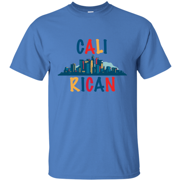 Cali Rican G200 Gildan Ultra Cotton T-Shirt - PR FLAGS UP