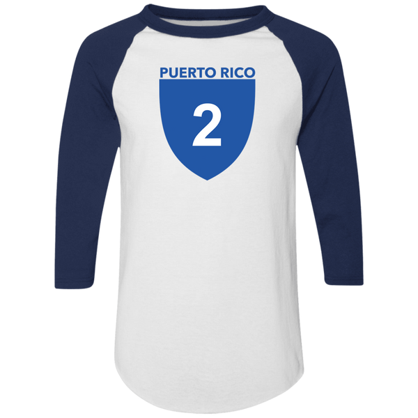 Las Numero 2 4420 Colorblock Raglan Jersey