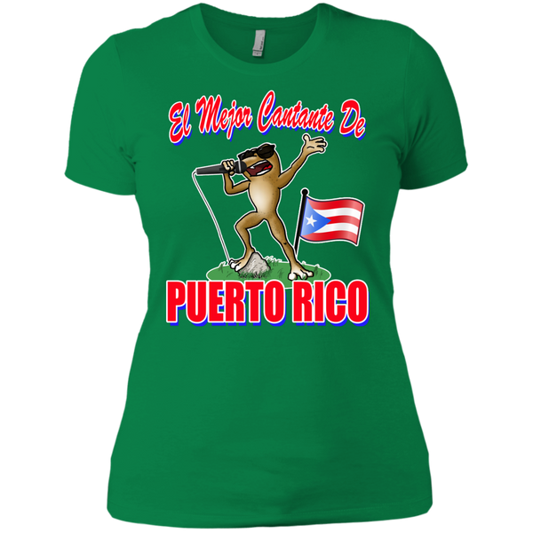 El Mejor Cantante Next Level Ladies' Boyfriend Tee - PR FLAGS UP