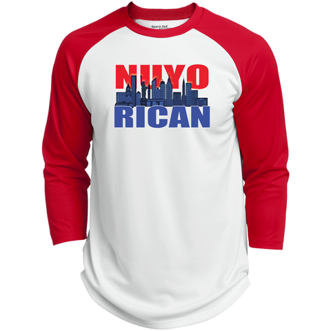 NuyoRican 2 Polyester Game Baseball Jersey - PR FLAGS UP