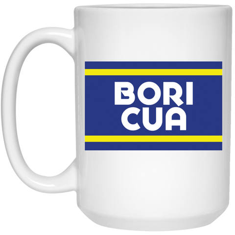 Boricua G 21504 15 oz. White Mug