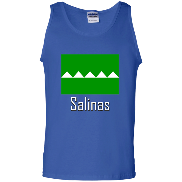 Salinas Flag G220 Gildan 100% Cotton Tank Top - PR FLAGS UP