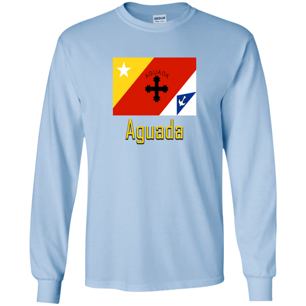 Aguada Flag G240 Gildan LS Ultra Cotton T-Shirt - PR FLAGS UP