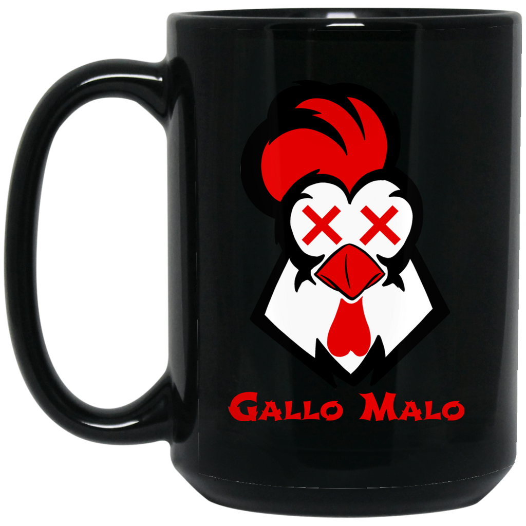 Gallo Malo BM15OZ 15 oz. Black Mug