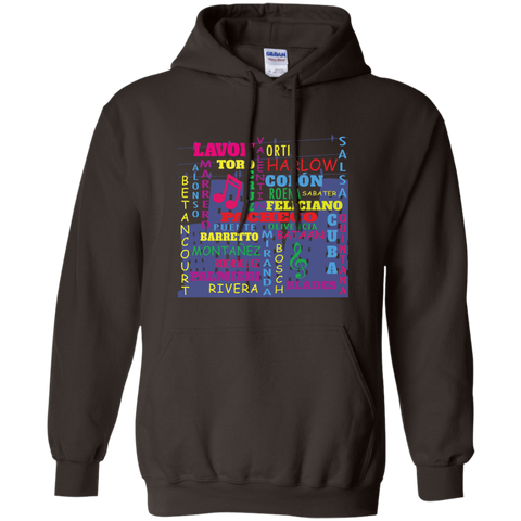 The Salsa All Stars G185 Gildan Pullover Hoodie 8 oz. - PR FLAGS UP