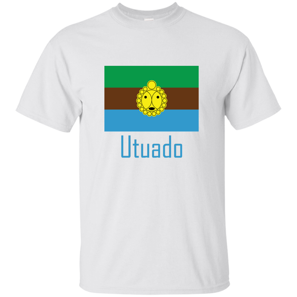 Utuado G200 Gildan Ultra Cotton T-Shirt - PR FLAGS UP