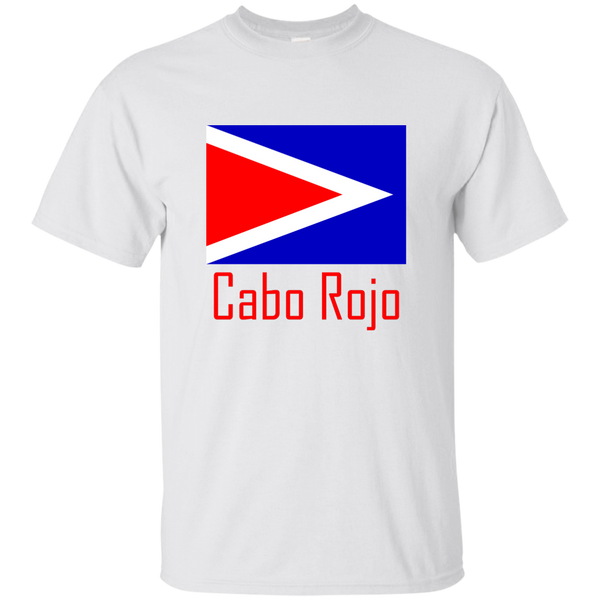 Cabo Rojo Flag G200 Gildan Ultra Cotton T-Shirt - PR FLAGS UP