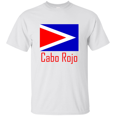 Cabo Rojo Flag G200 Gildan Ultra Cotton T-Shirt - PR FLAGS UP