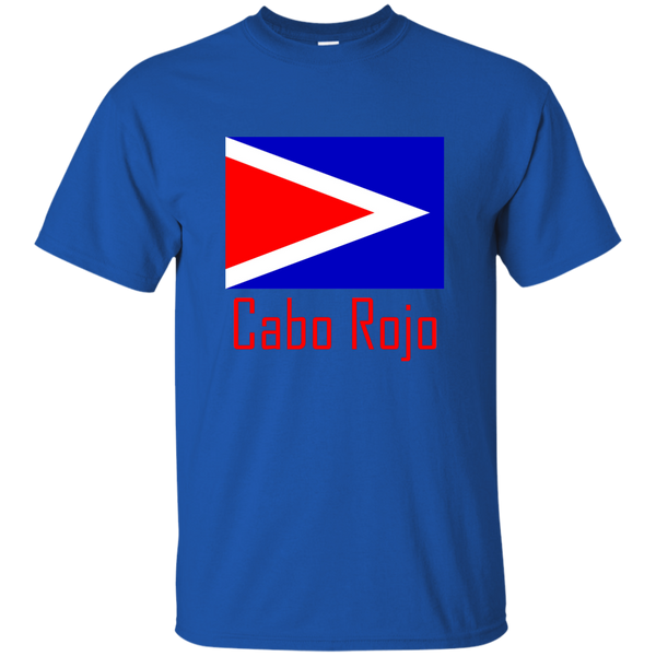 Cabo Rojo Flag G200 Gildan Ultra Cotton T-Shirt - PR FLAGS UP