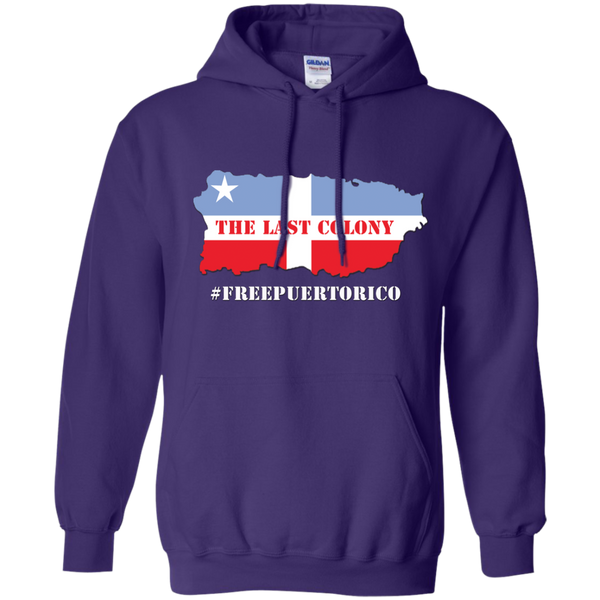 The Last Colony Pullover Hoodie 8 oz - PR FLAGS UP