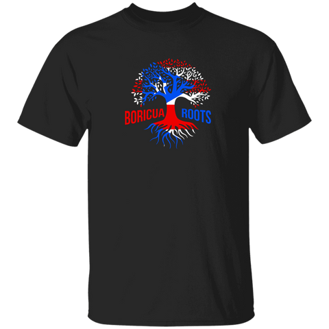 Boricua Roots Flag G500 5.3 oz. T-Shirt