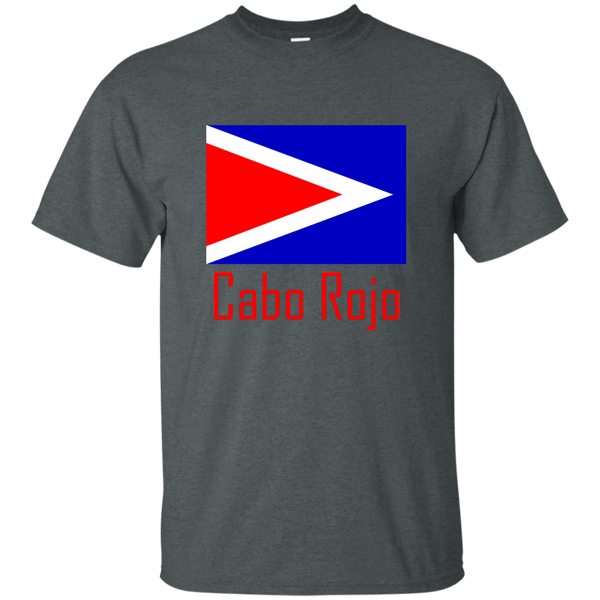 Cabo Rojo Flag G200 Gildan Ultra Cotton T-Shirt - PR FLAGS UP