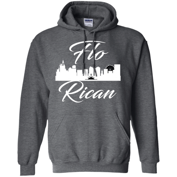 FloRican G185 Gildan Pullover Hoodie 8 oz. - PR FLAGS UP