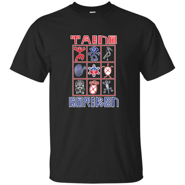 Taino Boriken Youth Custom Ultra Cotton Tee - PR FLAGS UP
