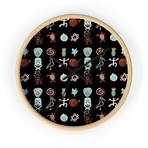 Taino Boriken Wall clock