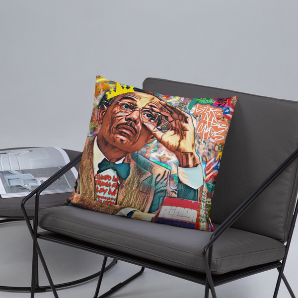 Pedro Albizu Campos Art Basic Pillow