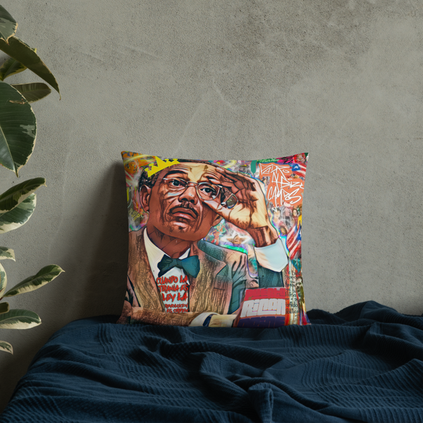 Pedro Albizu Campos Art Basic Pillow