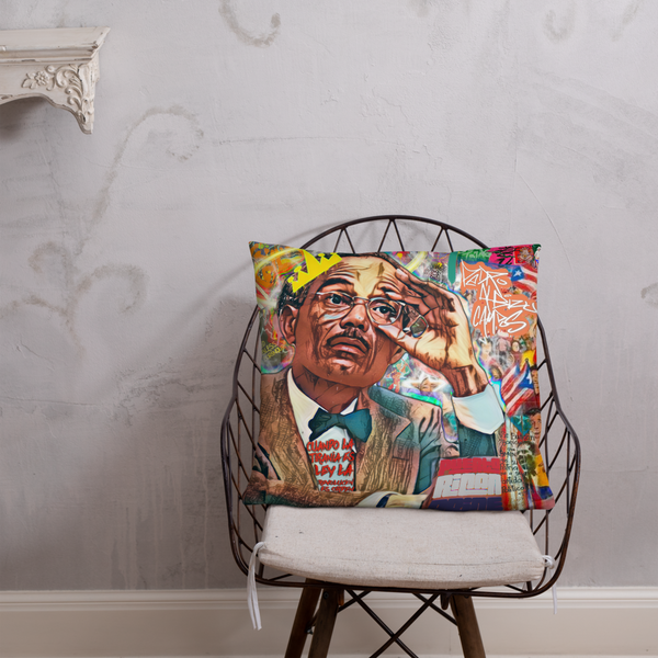 Pedro Albizu Campos Art Basic Pillow
