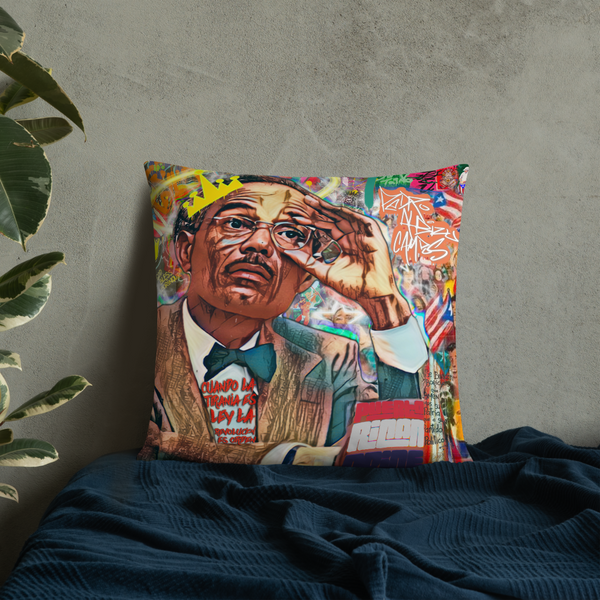 Pedro Albizu Campos Art Basic Pillow