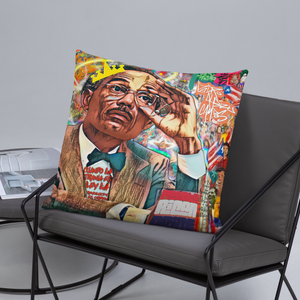 Pedro Albizu Campos Art Basic Pillow