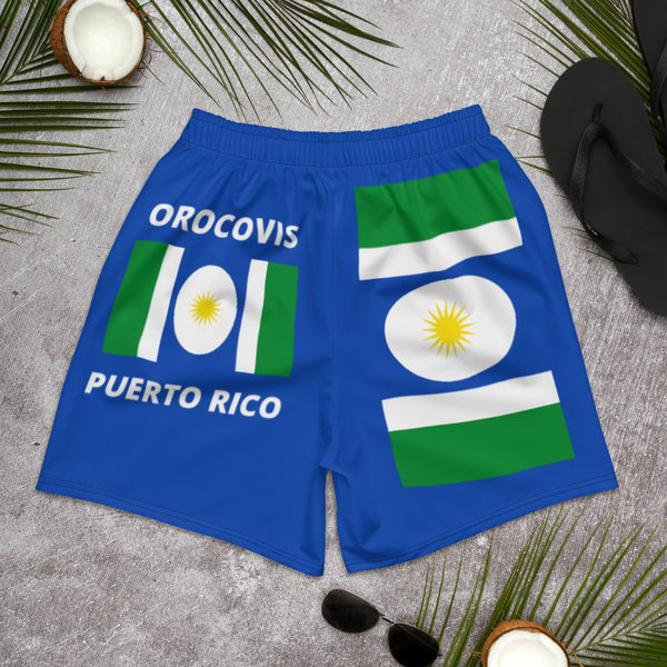 Orocovis Men's Athletic Long Shorts