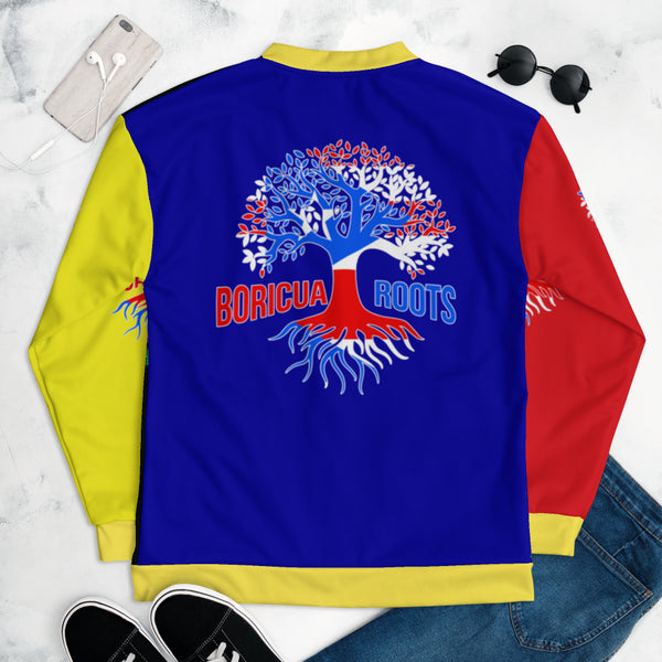 Boricua Roots Unisex Bomber Jacket