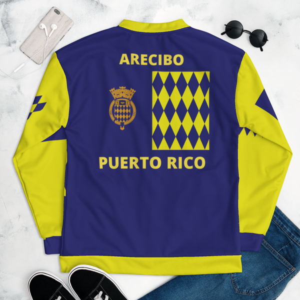 Arecibo Unisex Bomber Jacket